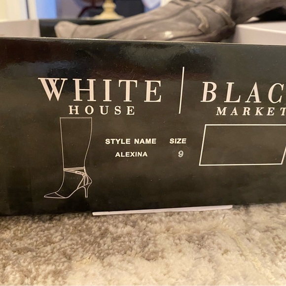 White House Black Market 4” Suede Dress Boots - Picture 3 of 3
